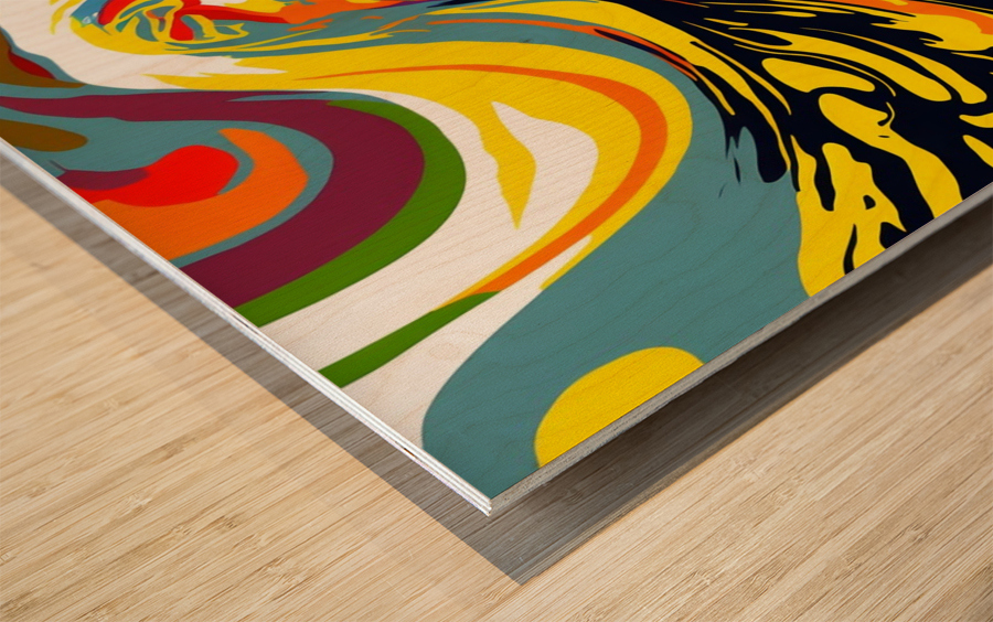 Woman no.28 Wood print