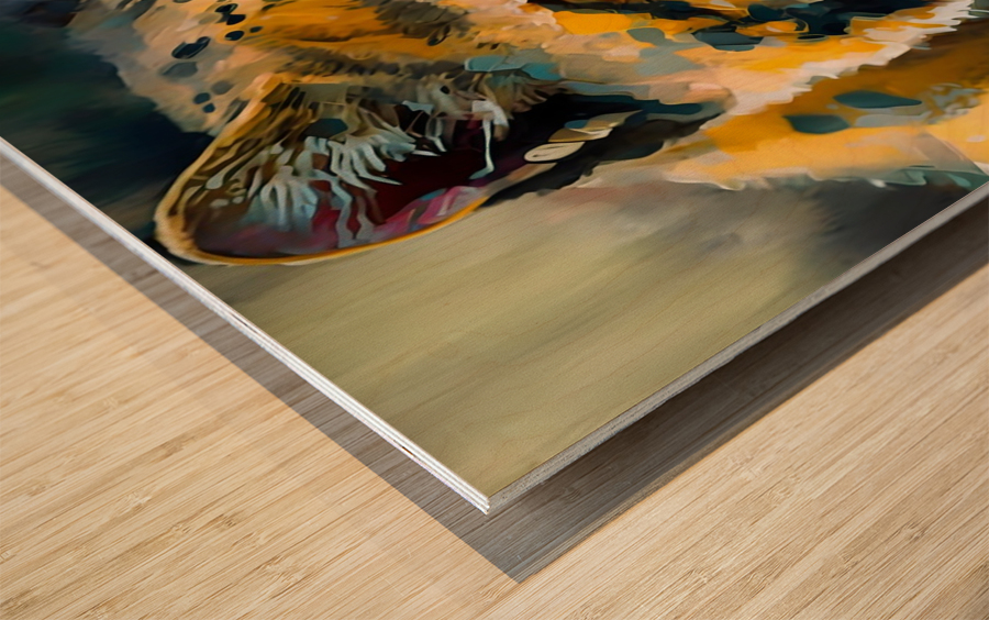 Wild no.15 Wood print