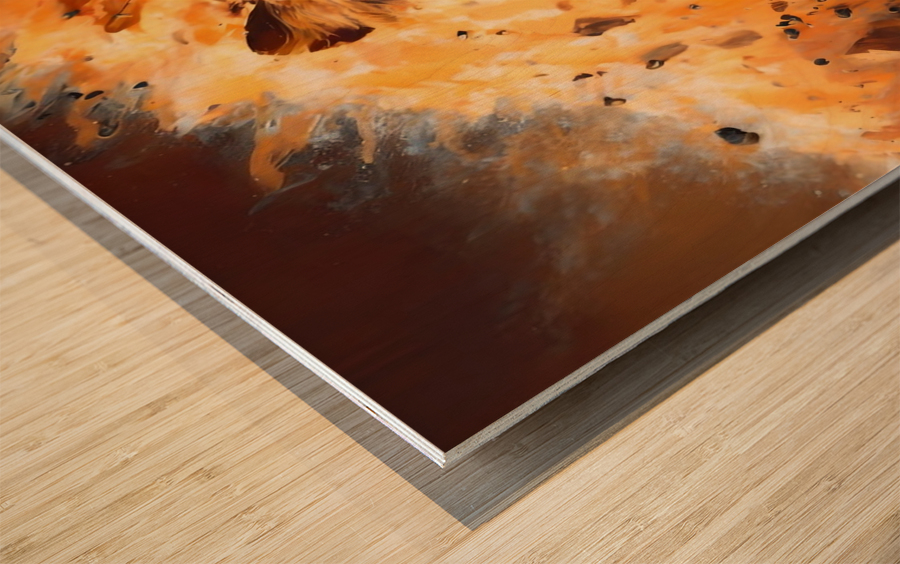 Wild no.34 Wood print