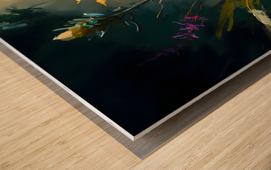 FLOWER WORLD no.61 Wood print