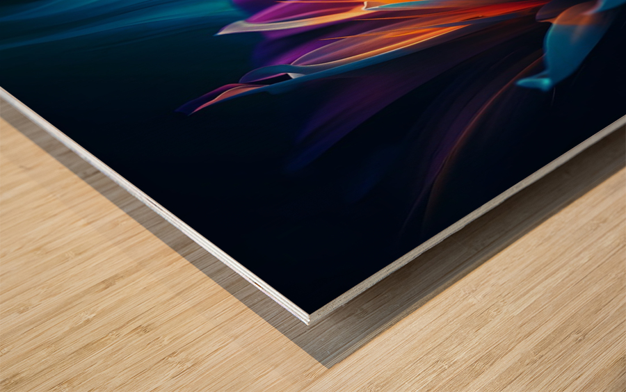 FLOWER WORLD no.74 Wood print