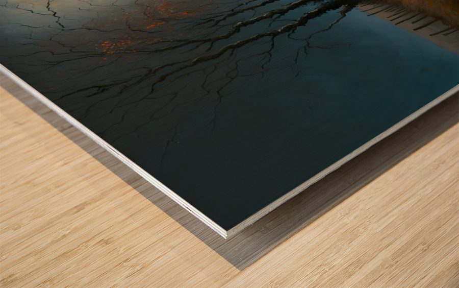 Autumn no.69 Wood print