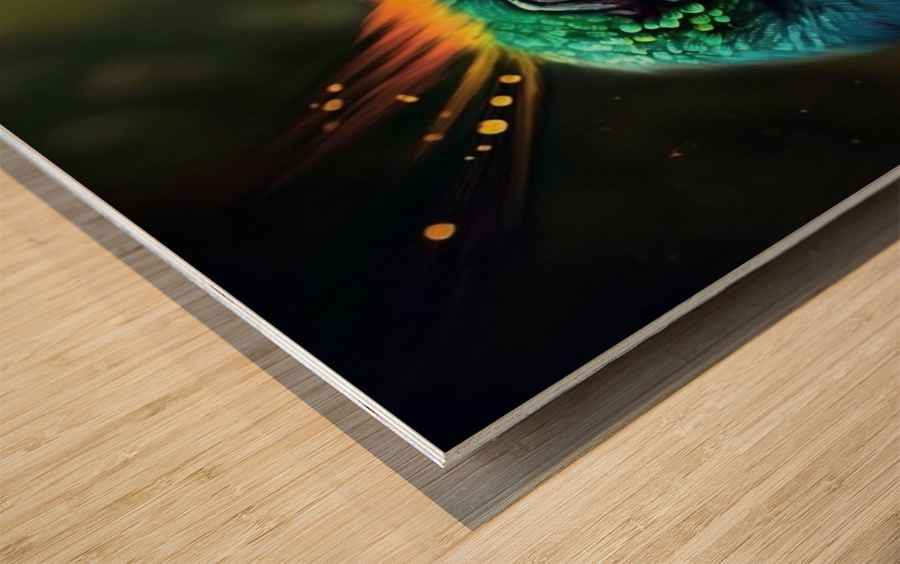 Wild no.54 Wood print