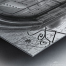 Checking In Metal print