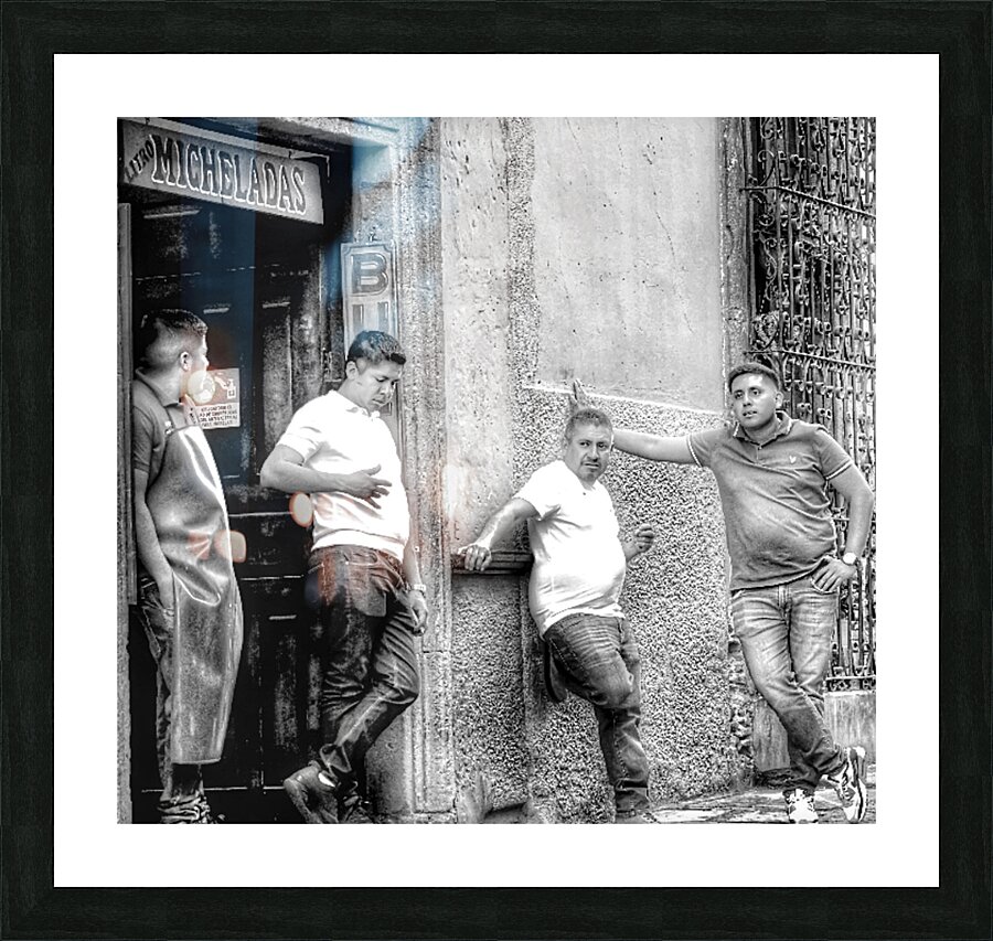 Hangin out Picture Frame print