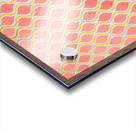 Gold - Living Coral Pattern I Acrylic print