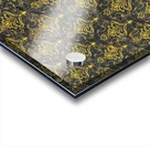 Golden pattern with marble Acrylic print