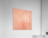 Gold - Living Coral Pattern I Acrylic Print