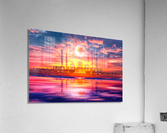 Surreal Taj Mahal Acrylic Print