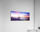 Sea Sunset VIII - Panoramic Acrylic Print