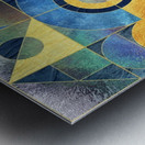 Geometric - Natures Regrowth II Metal print