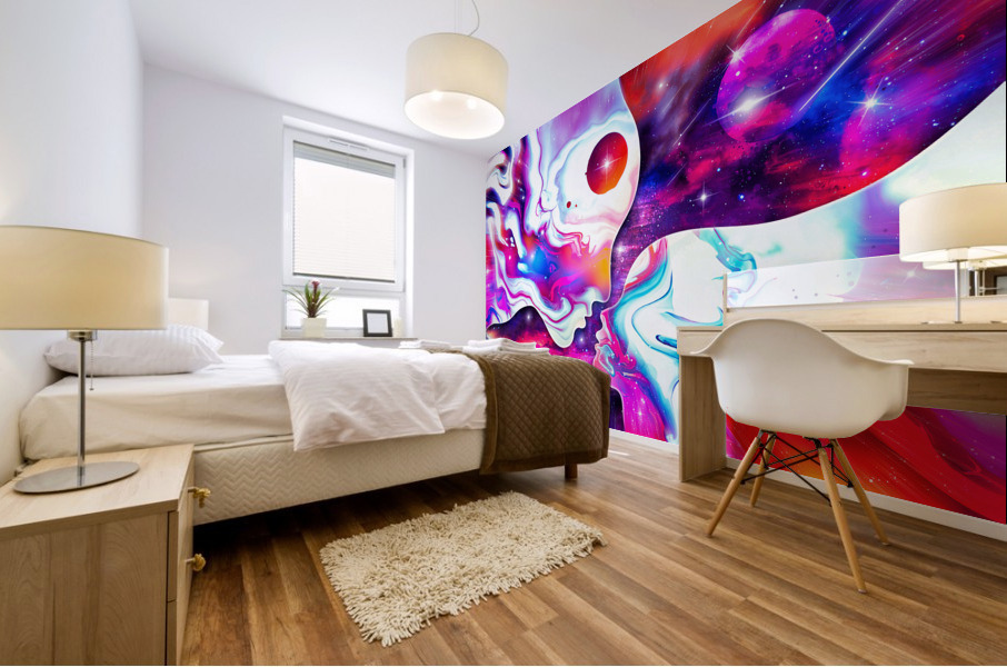 Universe Of Love Impression murale