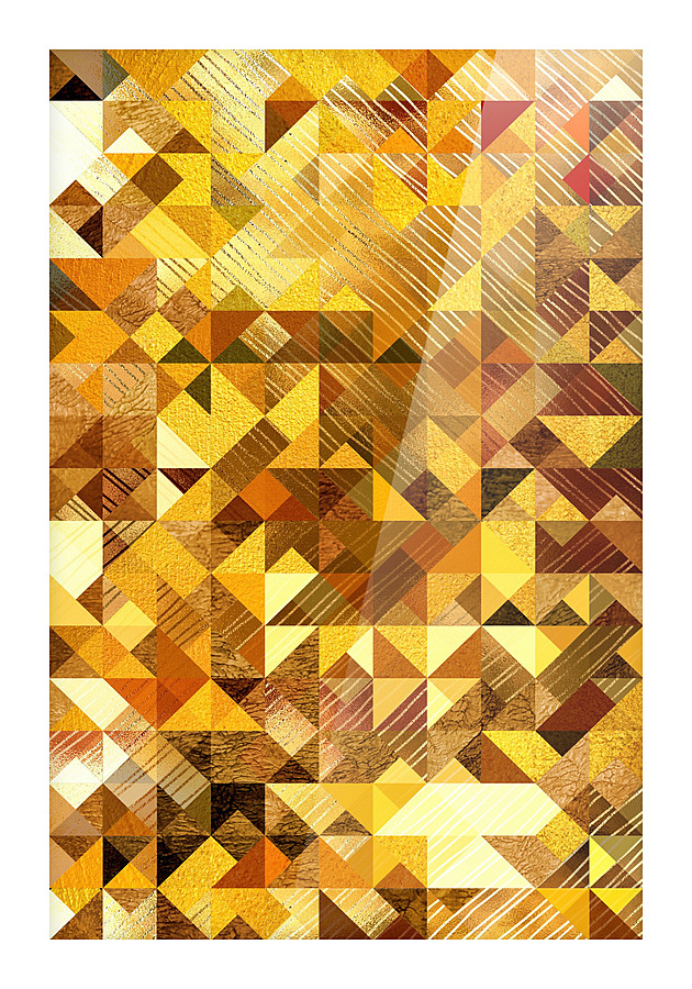 Geometric XXXXIX Picture Frame print