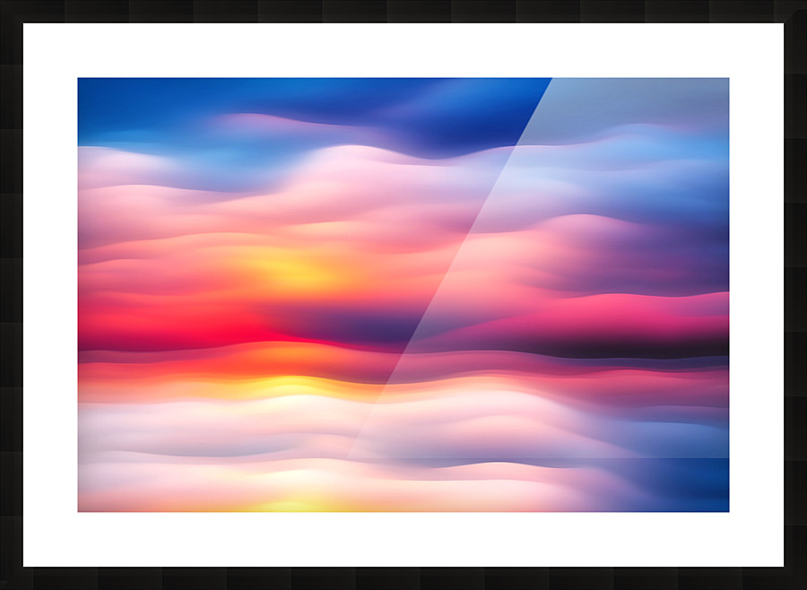 Abstract Movement XVIII Picture Frame print