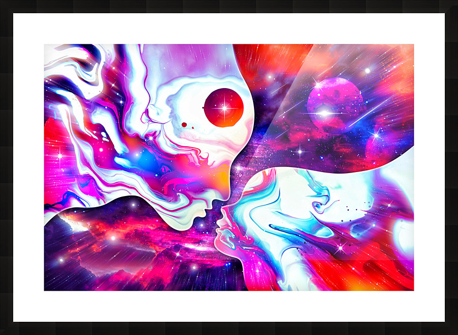Universe Of Love Impression et Cadre photo