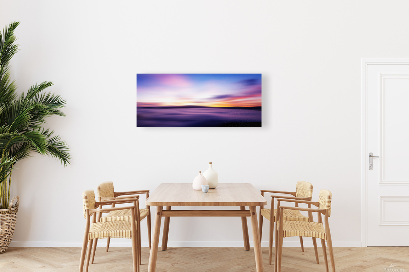 Sea Sunset VIII - Panoramic Reproduction