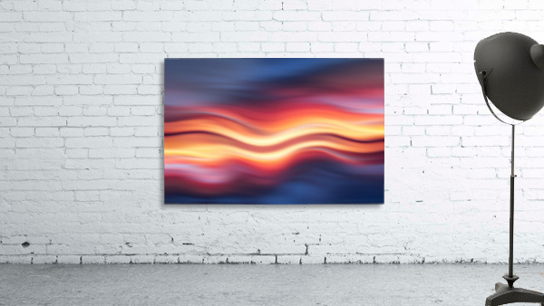 Abstract Sunset IX Wall Preview