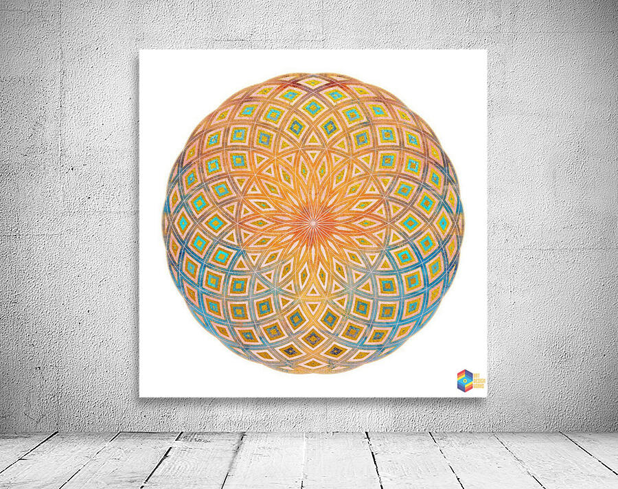 Life Geometry Wall Preview