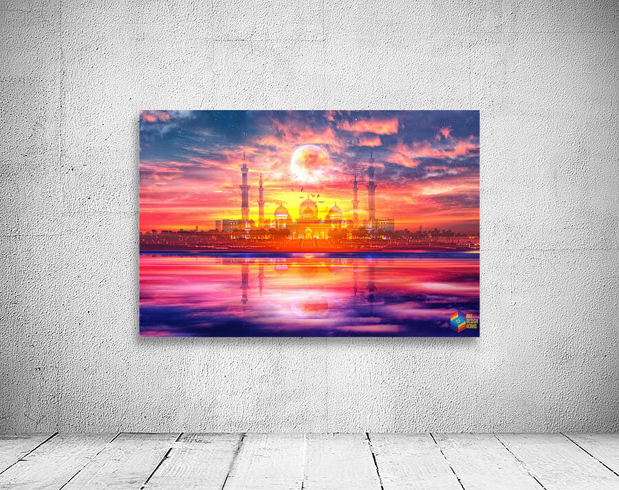 Surreal Taj Mahal Wall Preview