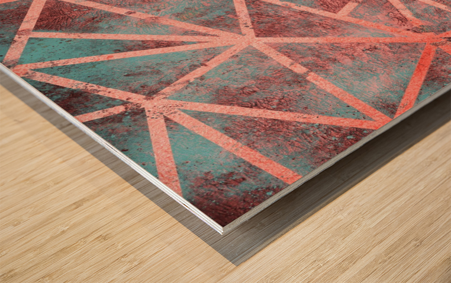 Geometric XXXIV Wood print