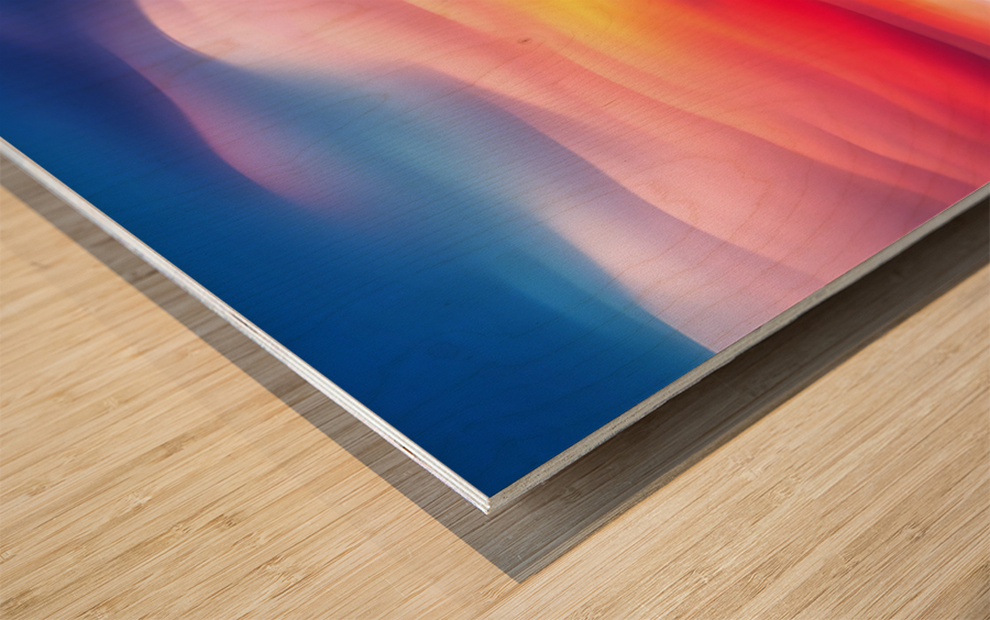 Abstract Movement XVIII Wood print