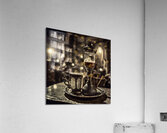 919879 hot coffee drink in old fashion glass ware Acrylic Print