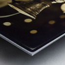 919882 hot coffee drink in old fashion glass ware Metal print