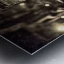 919879 hot coffee drink in old fashion glass ware Metal print