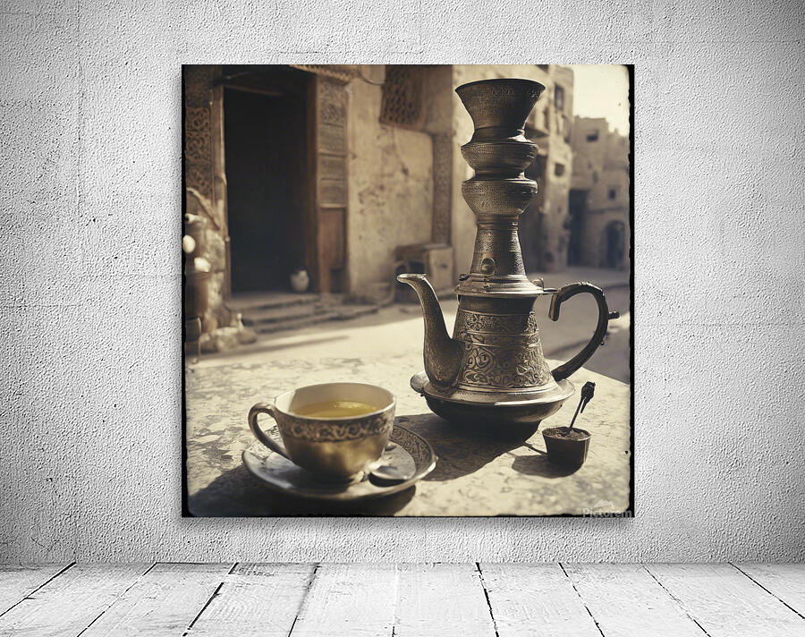 828323 hot tea drink with shisha with light color Wall Preview
