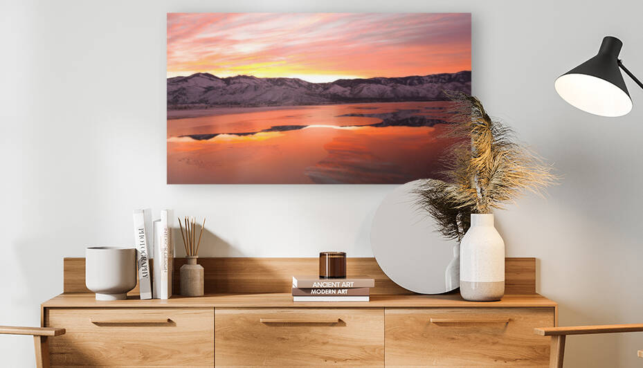 Washoe Lake Sunset by Joshua Scott Photography
