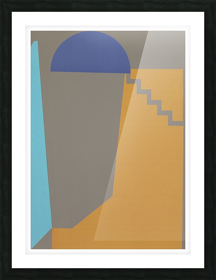 Blue Moon Picture Frame print