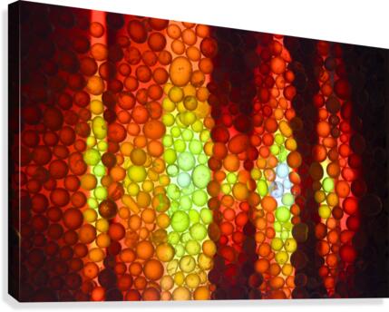Silicone Beads Light & Shadow Canvas Print