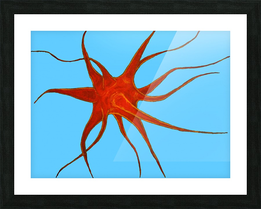 Neuron Picture Frame print