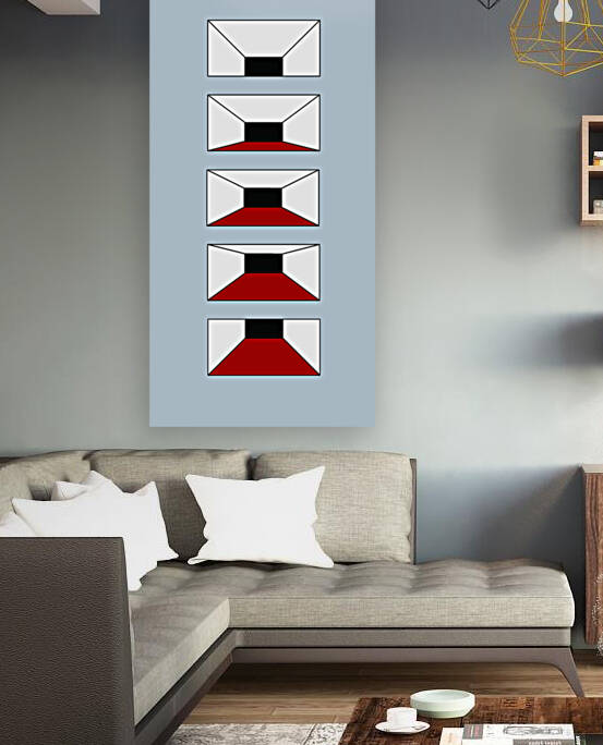 Verteducts Five Wall Art Reproduction