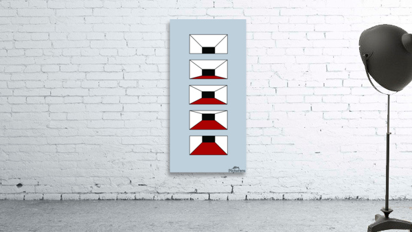 Verteducts Five Wall Art Wall Preview
