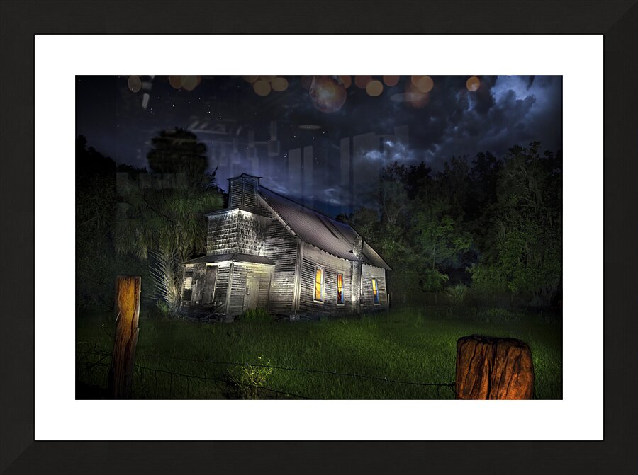 The Abandoned  Picture Frame print