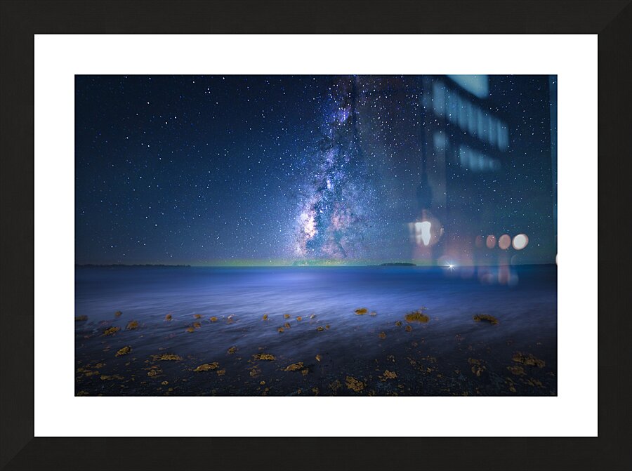 Celestial Shores Picture Frame print