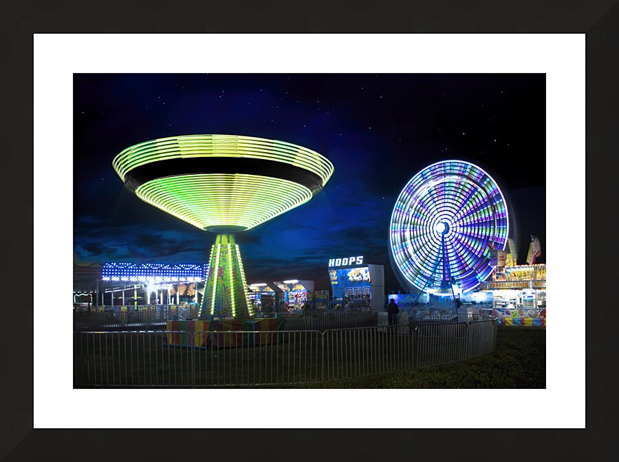 Evening at the Fair Picture Frame print