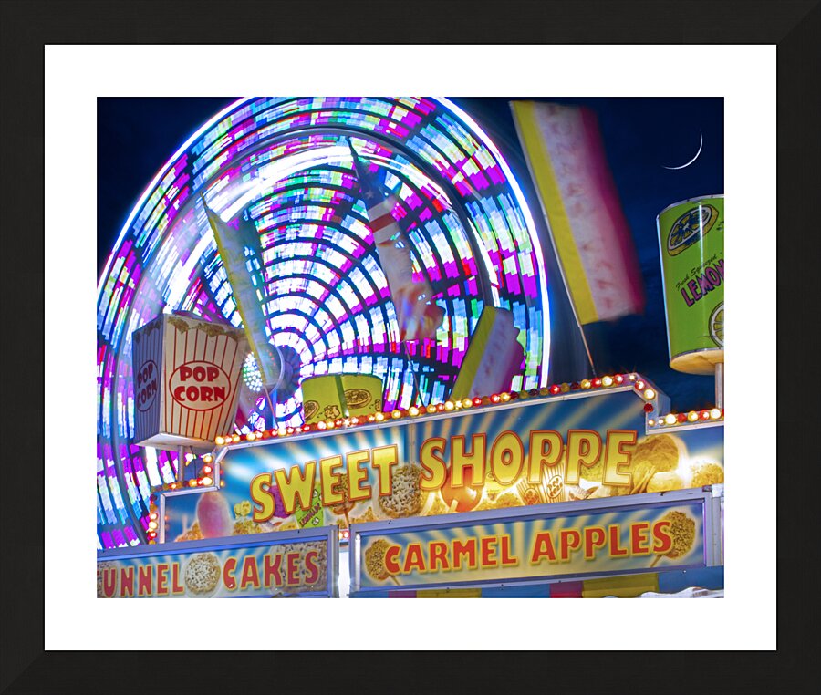 Fun at the County Fair Picture Frame print