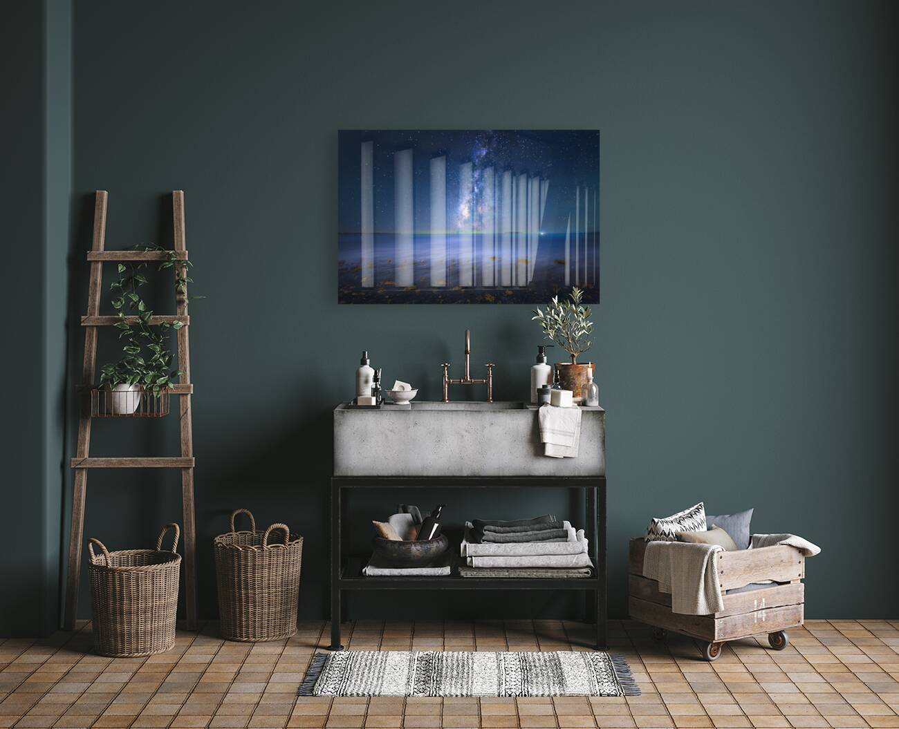 Celestial Shores Reproduction