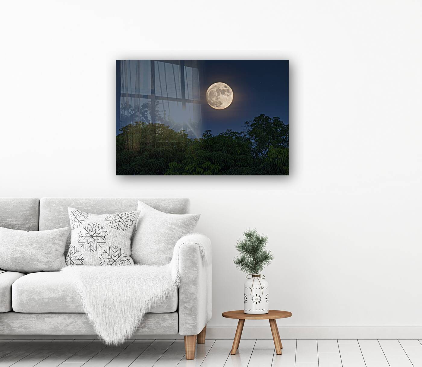 Key West Moon Reproduction