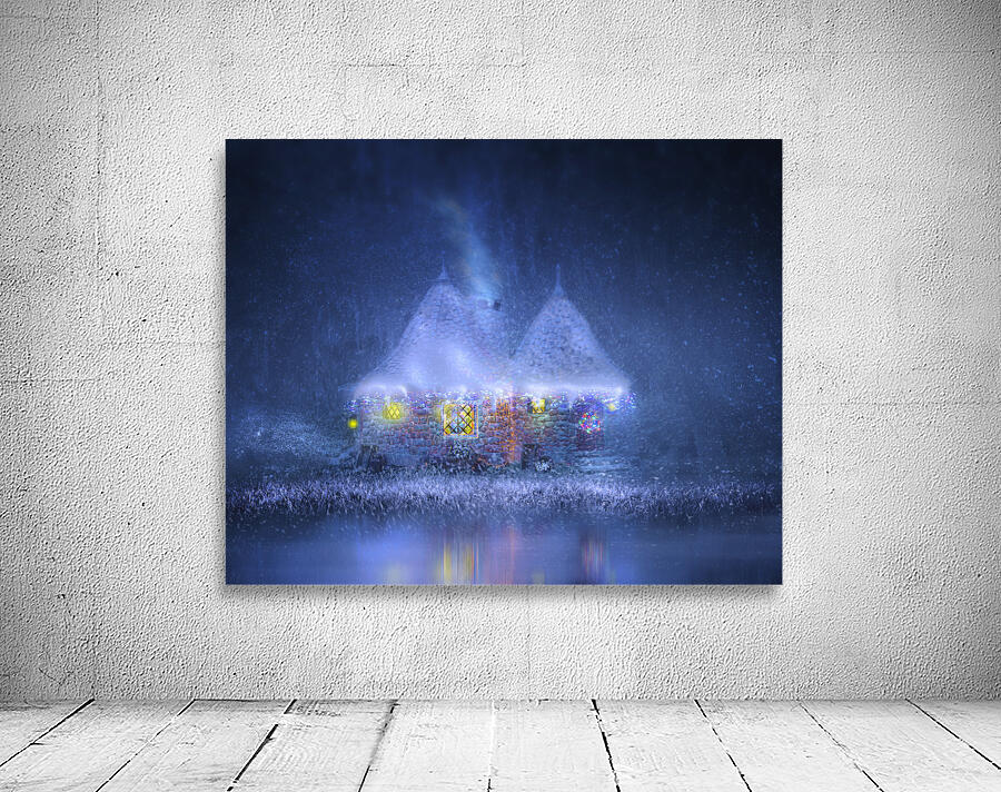 Christmas Cottage  Wall Preview