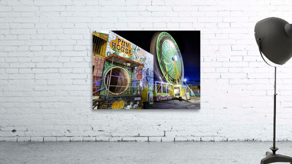 Funhouse Ferris Wheel Wall Preview