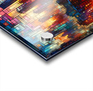 City Lights Alive Acrylic print