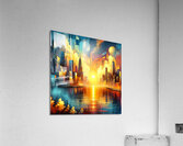 Industrial Dusk 5 Acrylic Print