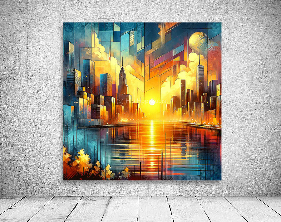 Industrial Dusk 5 Wall Preview