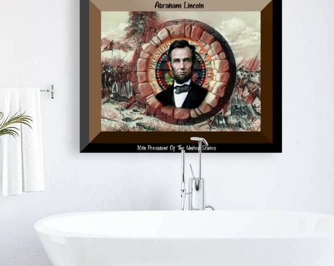 Abraham Lincoln  by Razz M Tazz
