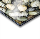 Beach River Rock Natural Pattern Texture Background Acrylic print