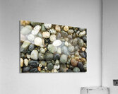 Beach River Rock Natural Pattern Texture Background Acrylic Print