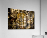Brass and Copper Asian Market Bazaar Acrylic Print